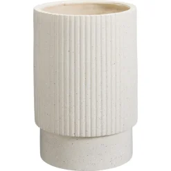 Bloempot Dione Off-White - 鈱€34 cm