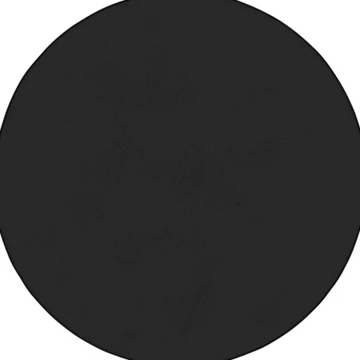 Buitenkleed Struct Zwart ø 120 cm