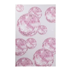 Canvas Schilderij Disco Roze