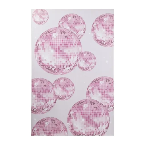 Canvas Schilderij Disco Roze