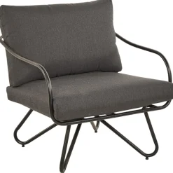 Fauteuil Bologna Antraciet