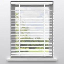 Fenstr Aluminium Jaloezie Carlin Wit 50mm