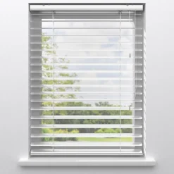 Fenstr Aluminium Jaloezie Bodine Wit 50mm