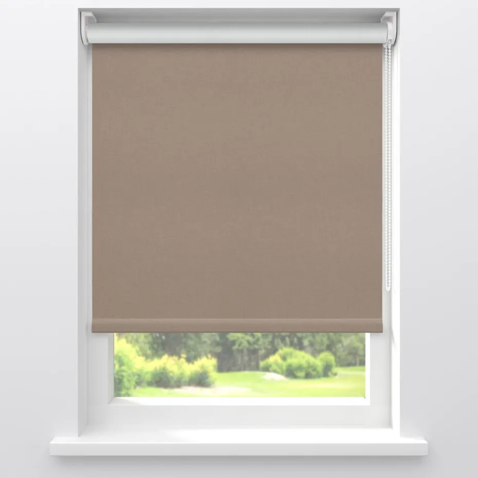 Fenstr Rolgordijn Noor Taupe Verduisterend