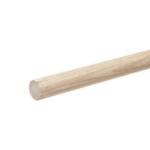 Gordijnroede 200 cm Hout - Ø28mm