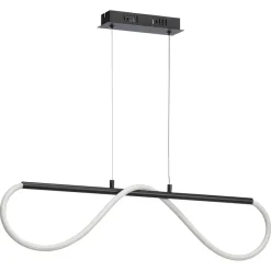 Hanglamp Faye Zwart 96x110 cm