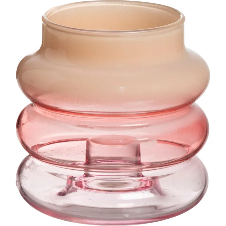 Kandelaar Busseto Roze