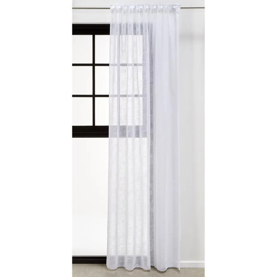 Kant en klaar gordijn Ingrid Wit