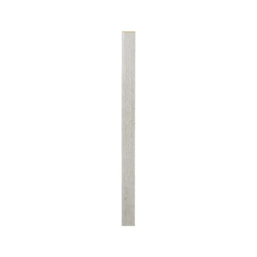 Plakplint Wit Eiken MDF 2,4 cm