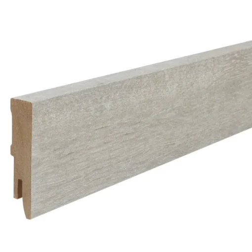 Plint Grijs Eiken MDF 6 cm