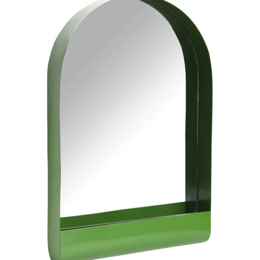 Spiegel Met Sleutelbakje Groen