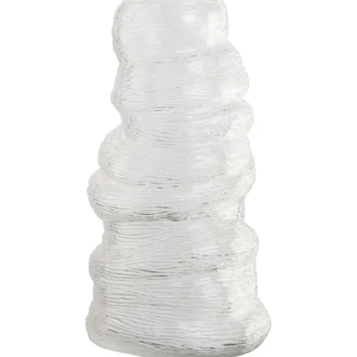 Vaas Pebble Transparant 16x30 cm