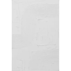 Wanddecoratie Art Wit