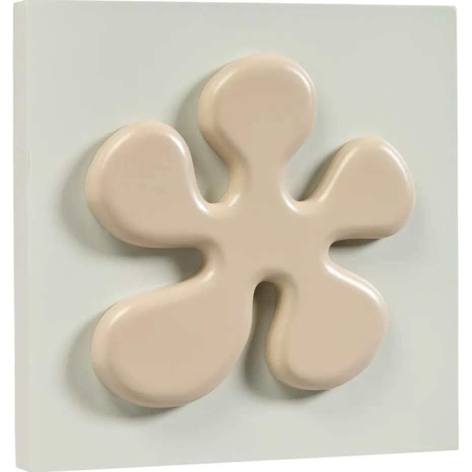 Wanddecoratie 3D Matisse Crème