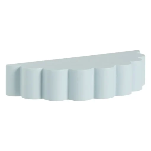Wandplank Wave Blauw