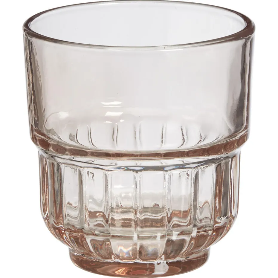 Waterglas Stapelbaar Beige